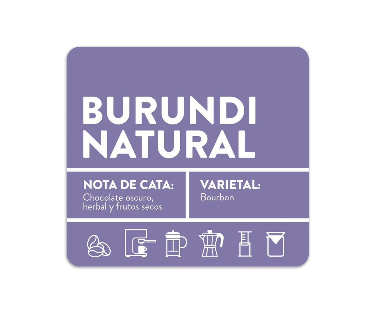 café Burundi natural cafes moreno