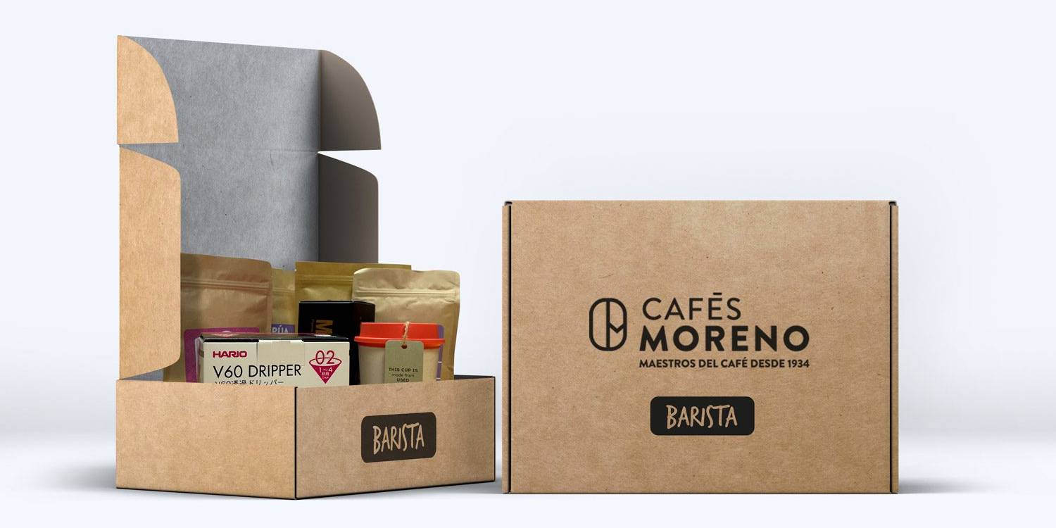 Pack Barista Cafés Moreno